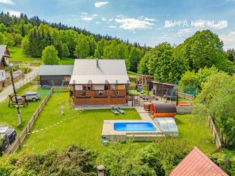 IBA U NÁS Wellness chata so súpisným číslom na hranici SR/Č - 4