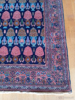 ⭐Investičný perzský hodvábny koberec Keshan 192x120 cm⭐ - 4