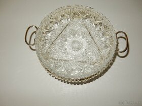 Krištáľová misa, bonboniéra - 4