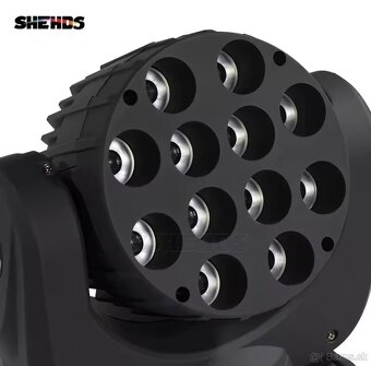 2x Rotačná hlava SHEHDS 12x12W - 4