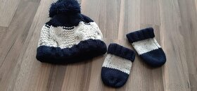 Zimné čiapky a rukavice (sety),zn. ZARA, BRENDON, F&F, OVS - 4
