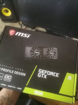 MSI Geforce GTX 1650 (4GB GDDR5) - 4