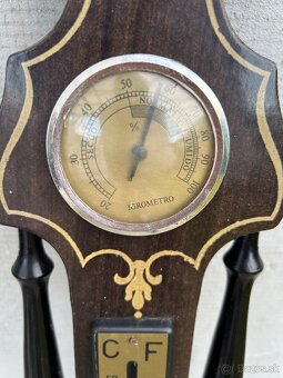 Starožitné hodiny meteostanica - 4
