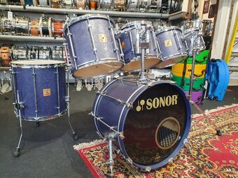 bicí Sonor Force Maple TB Tulip Blue 22,8,12,13,14,16 - 4