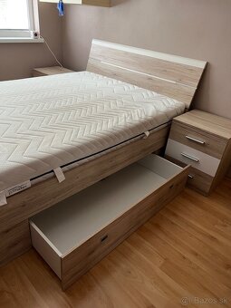 Postel s uložnym priestorom 140x200 - 4