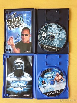 Hra na PS2 - SMACK DOWN, FIGHT NIGHT - 4