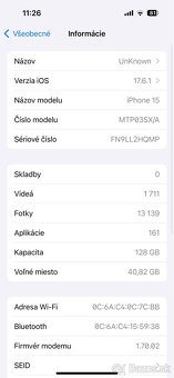 Apple iPhone 15 128gb čierny - 4