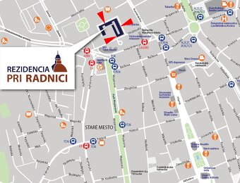 Na prenájom parkovacie státie, Rezidencia pri Radnici - - 4