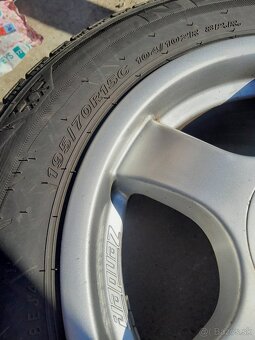 Zimne pneumatiky Nexen s kolesami Zender - 4