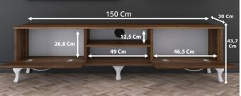Moderná skrinka pod TV - 4