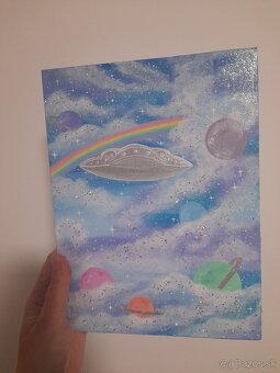 Akryl vesmírna loď - 4