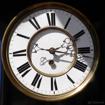 Nástenné hodiny 18. storočie Husľovky - 4