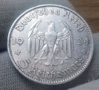 Strieborné mince Nemecka. - 4