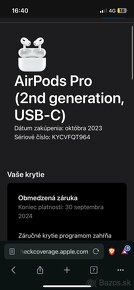 Apple AirPods Pro 2nd  nerozbalene - 4