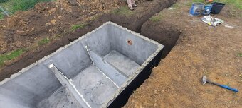 10m3 BETONOVÁ ŽUMPA, BETÓNOVÁ PIVNICA BETÓNOVÁ NÁDRŽ NA VODU - 4