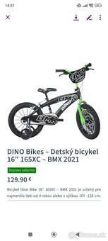 Detský bicykel od4-6 rokov - 4