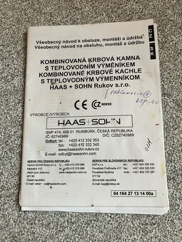 Krbové kachle HASS+SOHN s teplovodným výmenníkom - 4