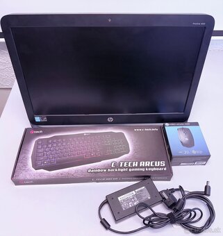 HP ProOne 400 23”-i5,8Gb,500ssd,Windows 11 pro+tlačiareň-top - 4