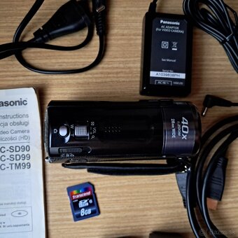 Kamera Panasonic HDC-SD90 - 4
