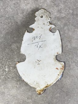 Starožitná porcelánová svätenička Božie srdce - 4
