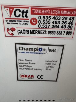 EMS prístroj elektrostimulácia kozmetika - 4