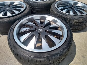 Prémiové športové hliníkové disky 4x100r17 s letnými pneu - 4