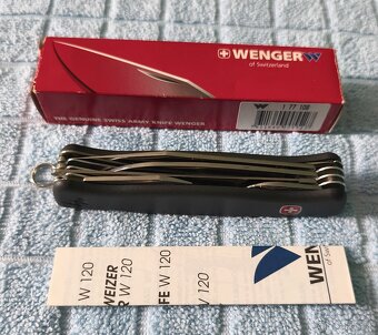 WENGER POĽOVNÍCKY NÔŽ PREDANÝ - 4