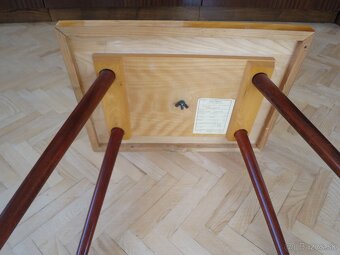 Retro otočný televízny stolík - 4