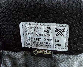 Vojenské Kanady goretex veľ. 30 - 4