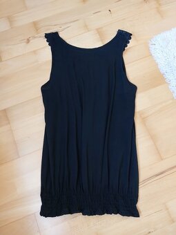 Balonovy top s macrame cipkou M/L - 4