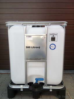certifikované 300l ibc kontajnery na potraviny a ADR - 4