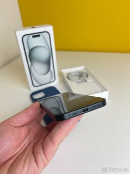 Predám vymením Iphone 15 128GB Black - 4