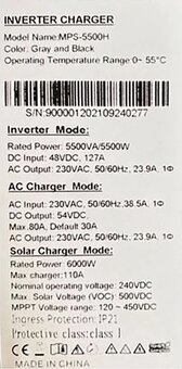 Fotovoltaicky menič s baterkou 14,8kWh. - 4