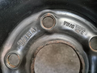 5x112 r16 ET41 plechové disky VOLKSWAGEN + puklice - 4
