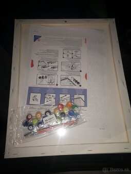 Malovanie podla čísel plátno 40x50 cm - 4