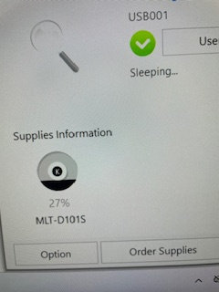 Predám laserovú tlačiareň Samsung ML 2165W - 4