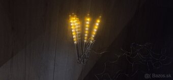 Vianočné led cencúle - 4