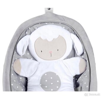 INGENUITY hojdacie kresielko vibrujúce s melódiou Cuddle Lam - 4