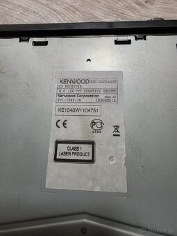 Predám autorádio KENWOOD KDC- W4044UGY - 4