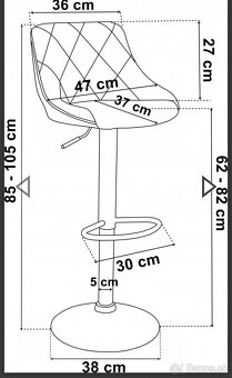 Barove stoličky do kuchyne - 4