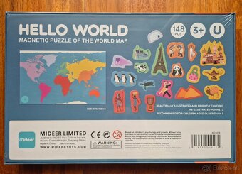 Magnetická hra "Ahoj svet" - 4