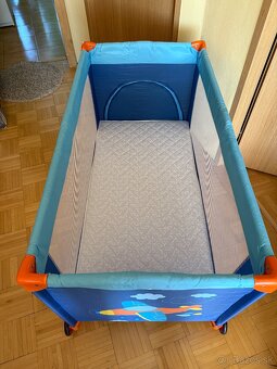 Predám detskú cestovnú postielku + matrac nové - 4