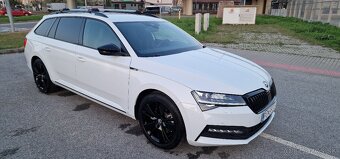Škoda Superb SPORTLINE DSG 147kw 4x4,2021,Webasto,Ťažné, - 4