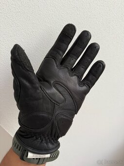 Kožené rukavice na motorku W-tec - 4