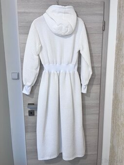 Buele wafle šaty - 4