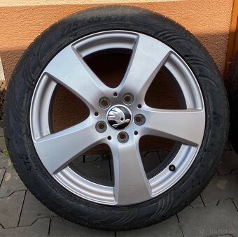 5x112 R17 7J ET48 + 225/45 R17 letné - 4