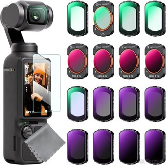 Predám DJI Osmo Pocket 3 Balík filtrov 16 kusov - 4