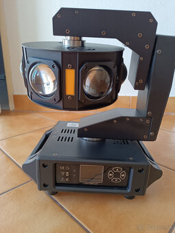 Rotačná RGBW Laser Strobo hlava - 4