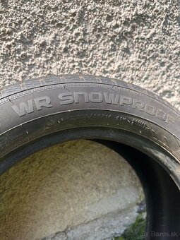 Predám 4ks jazdené zimné pneumatiky NOKIAN 205/55r16-91H - 4