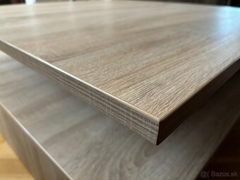 Predám konferenčný stolík 90×90 cm – dub sonoma - 4